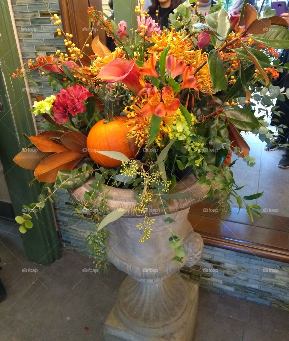 Fall Floral Arrangement