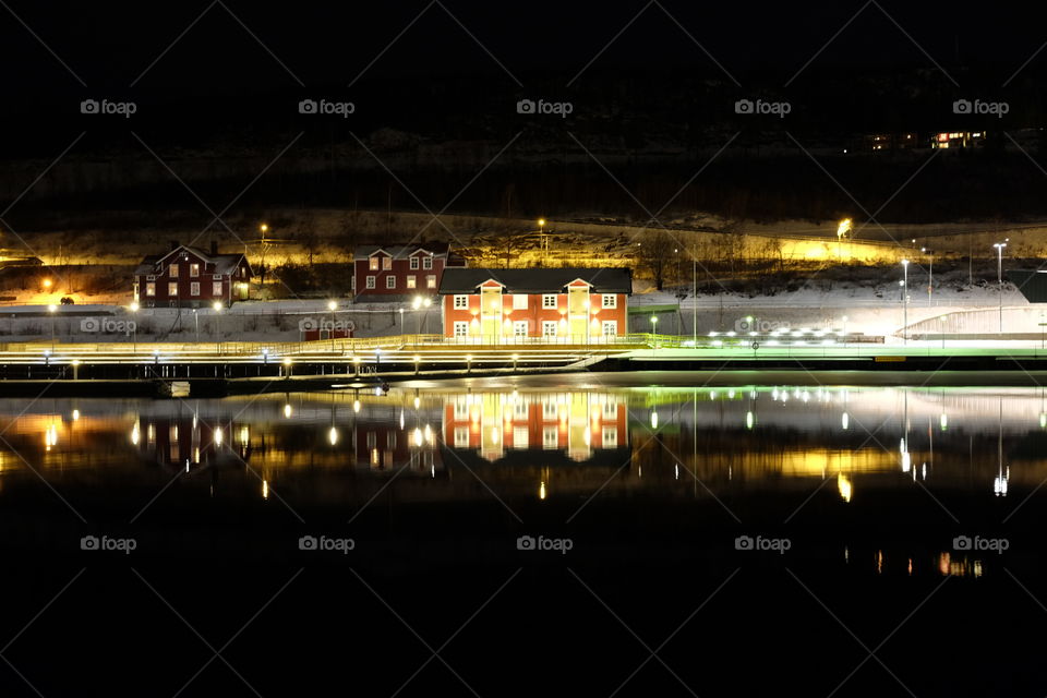 City, Bridge, Light, Evening, Travel