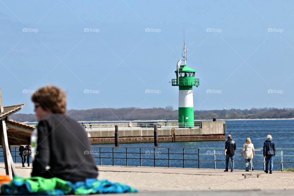 the beach on the coast