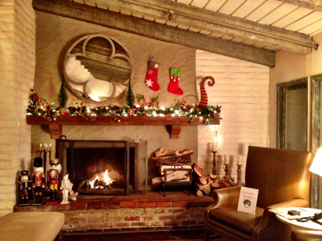 happy wood christmas fire by emmanuelgr