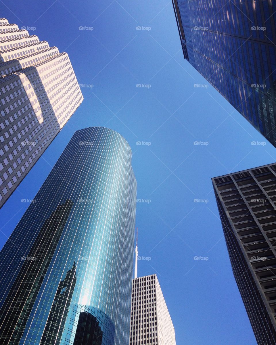 Skyscraper, Office, City, Downtown, Architecture