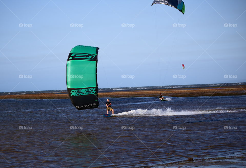 Kiteboardiing in SE Queensland and