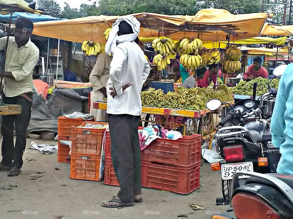 fruit seller.