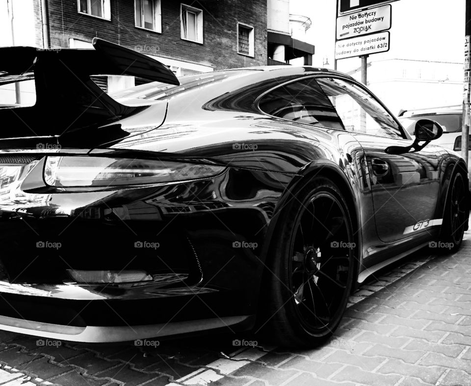 Porsche GT3 rs black demon 