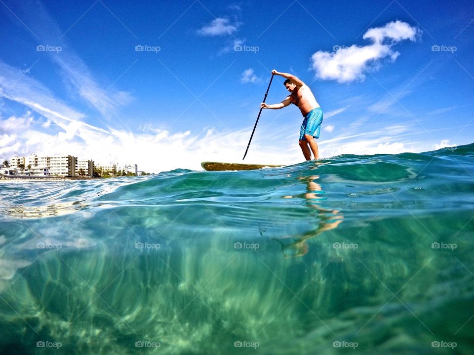 Paddleboarding 