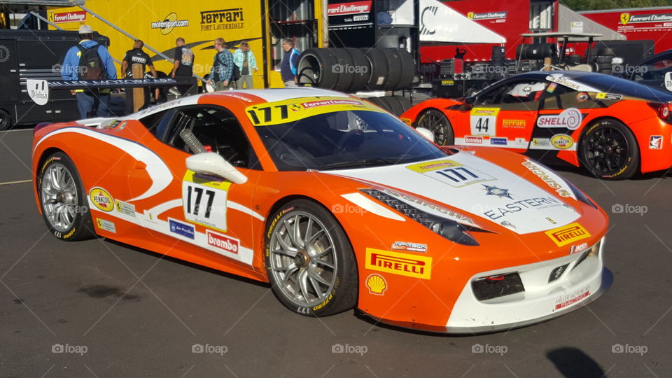 Ferrari 458 Challenge at Lime Rock Park