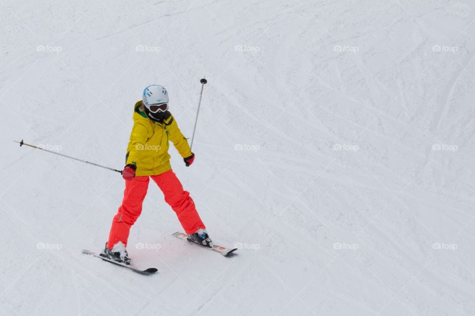 Female Skier
