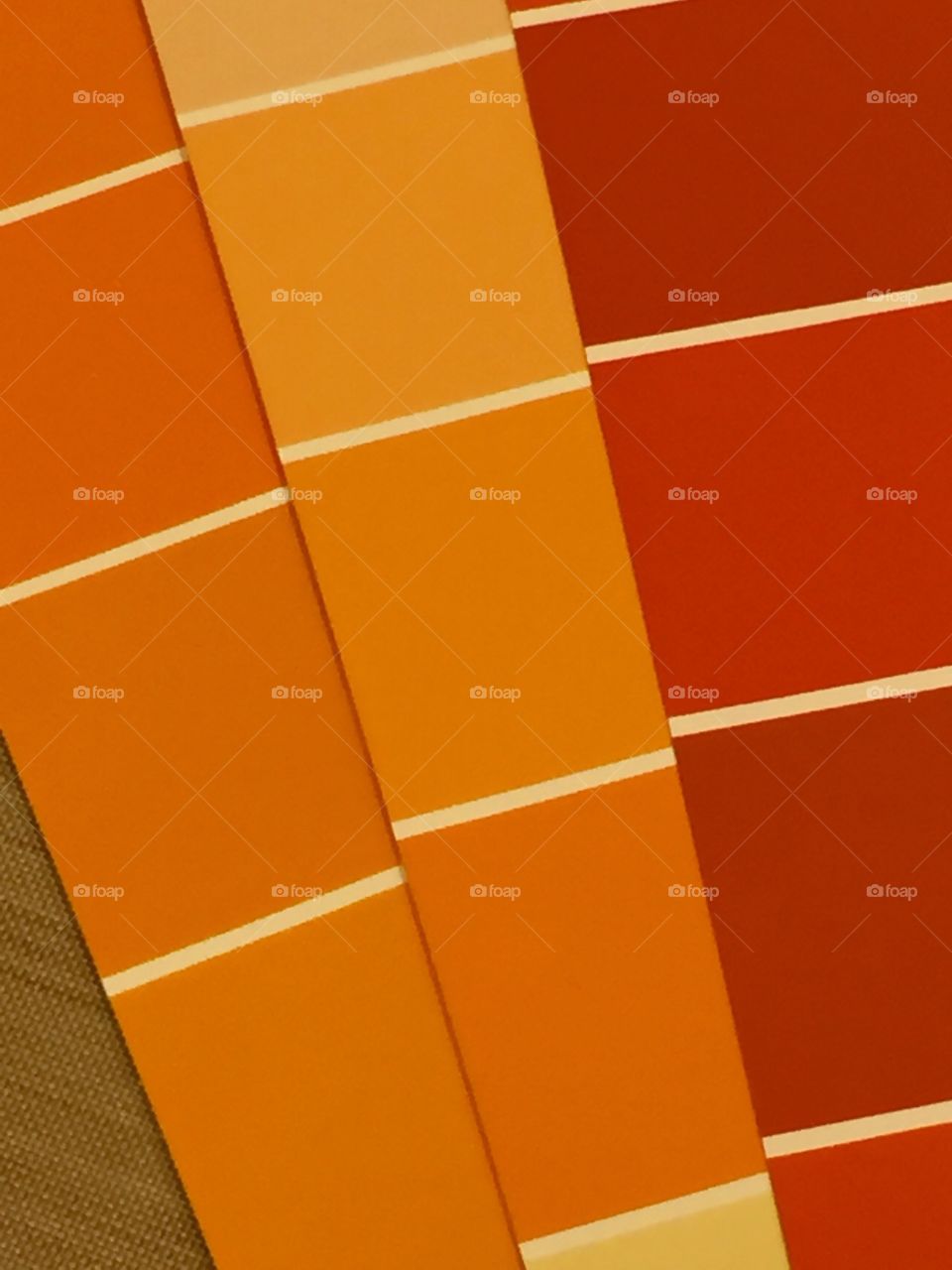 Orange color choices 