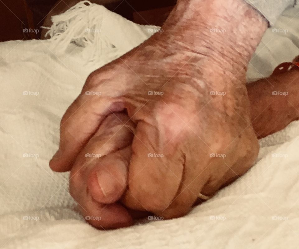 Two hands, one heart. 67 years of marriage 