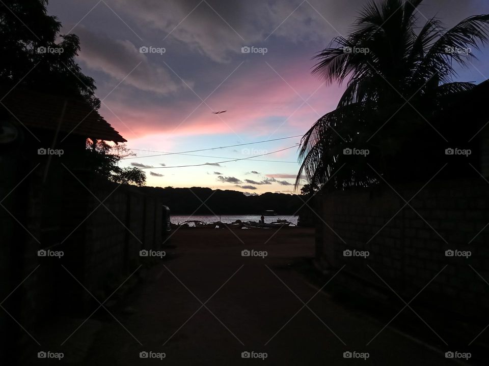 evening cloud ☁️