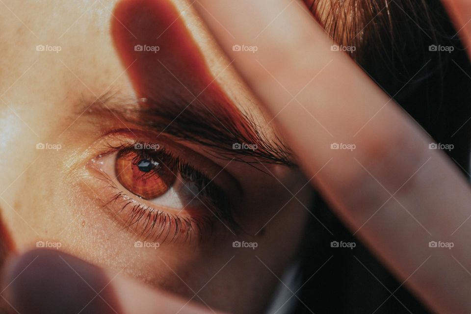 Close-up of human eye