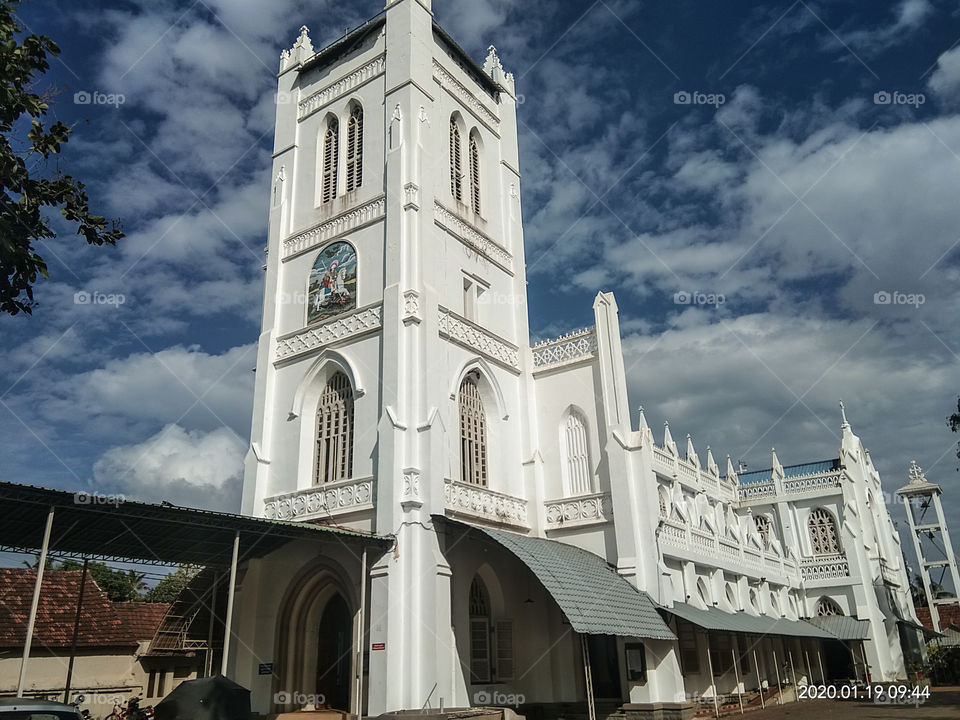 St George  catholic church  in Alappuzha  
Chakkarkadu  palli