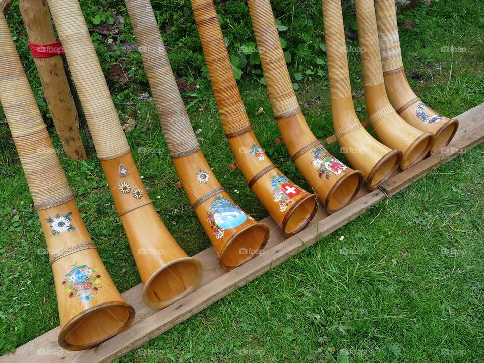 Alphorns from Switzerland