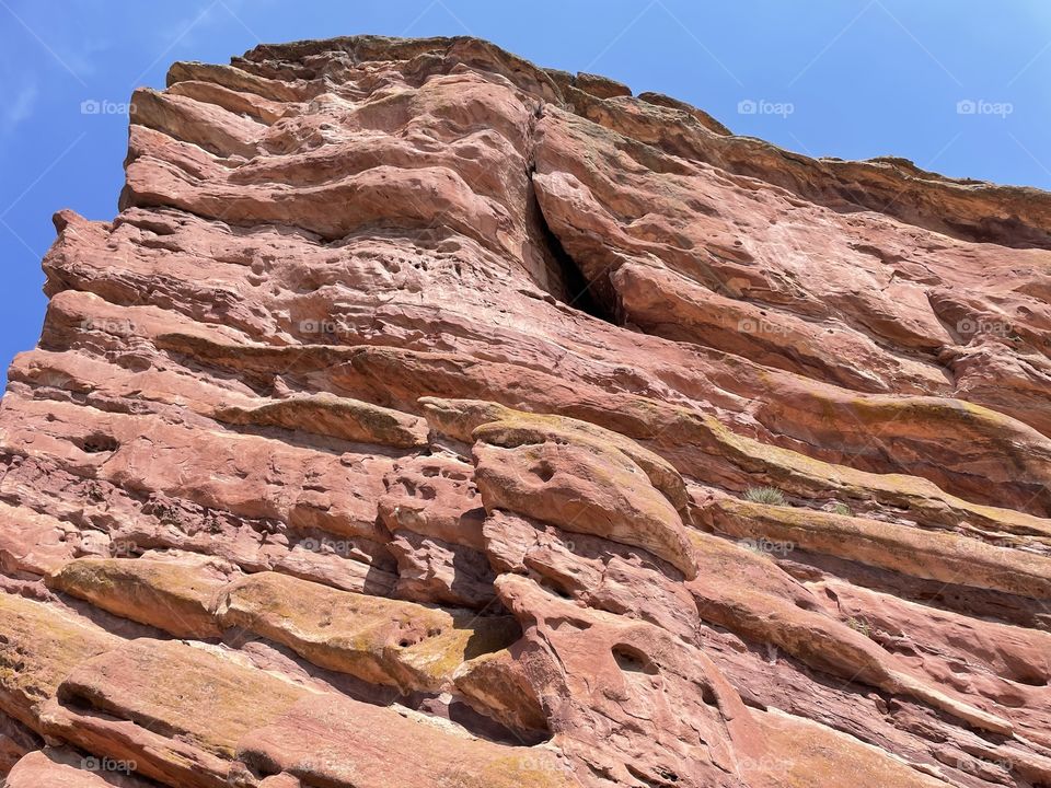 Looking Up at Red Rock