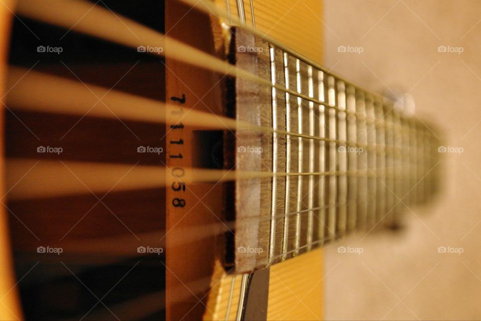 Acoustic guitar art
