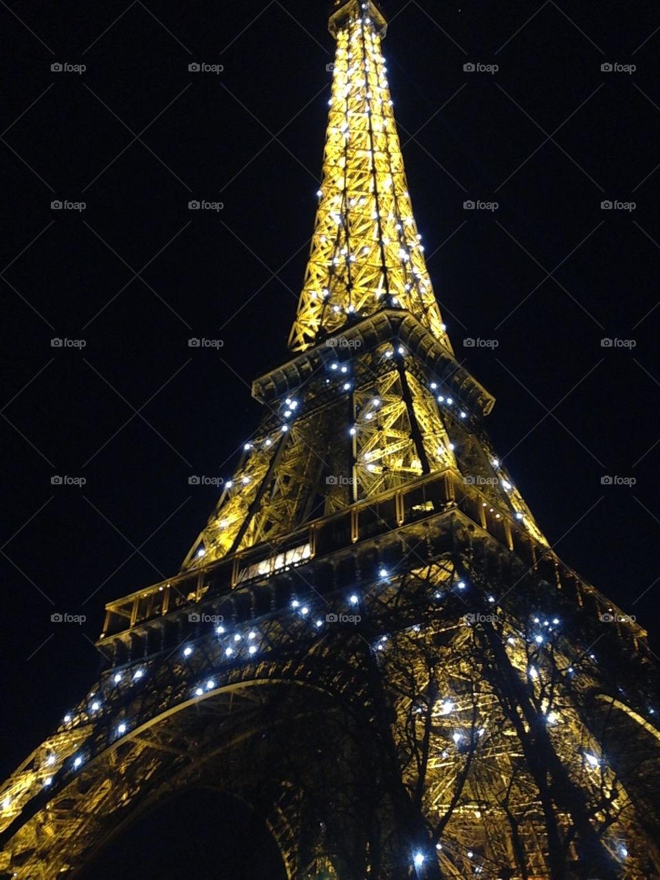 Eiffel Tower by night