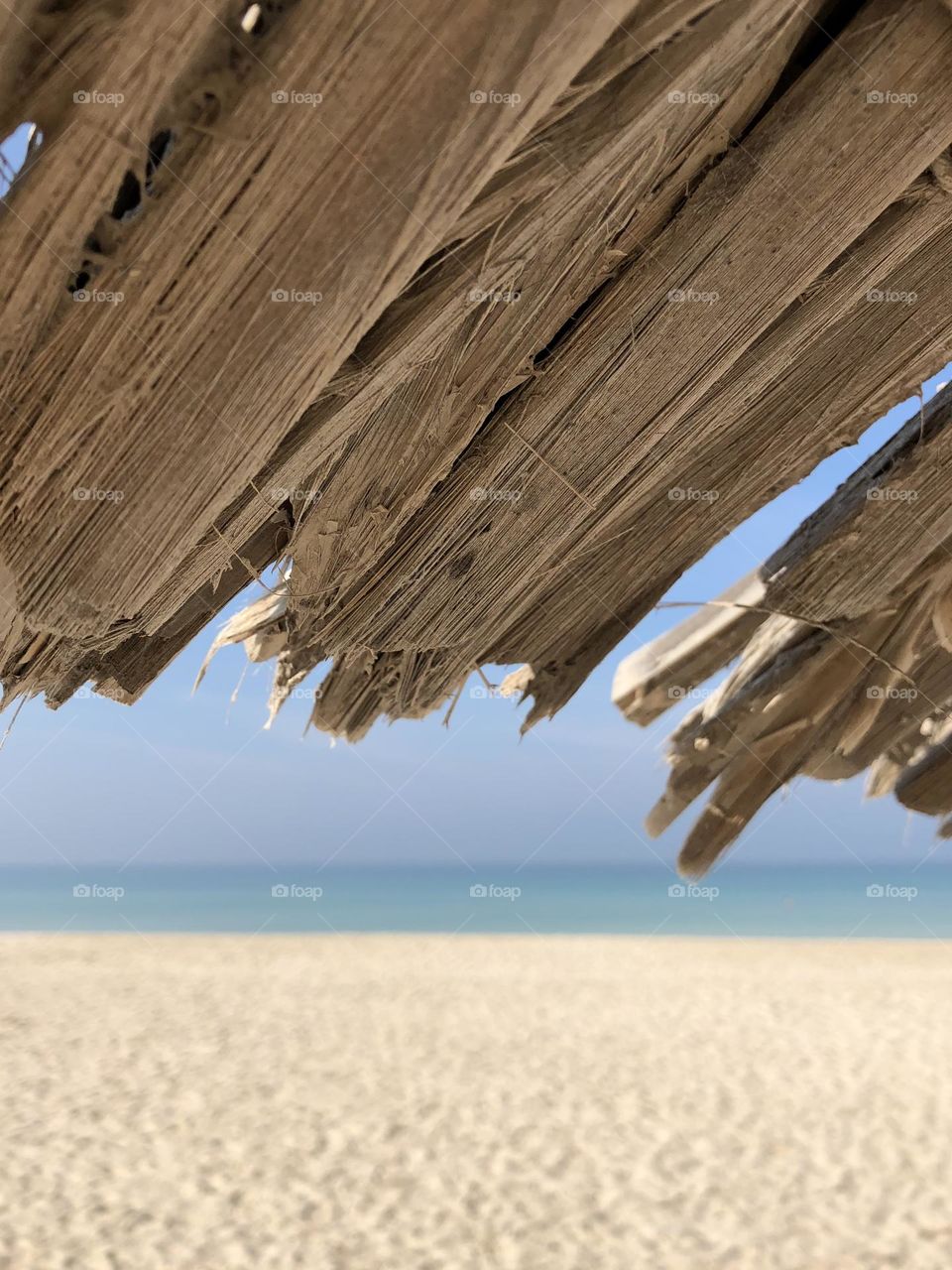 Quiet day at the beach