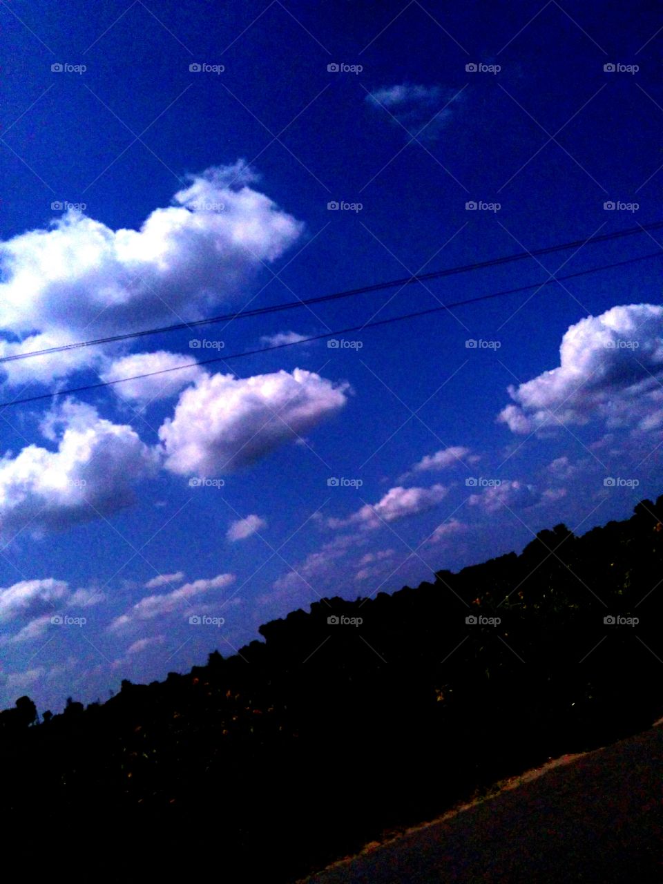 View of sky and clouds during sunset