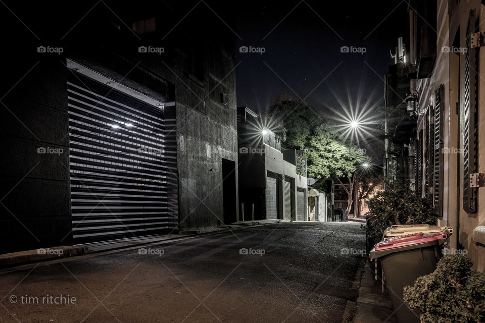 A back alley in Sydney’s Zetland reveals nothing of the mystery it holds... more stories of back streets and quiet moments