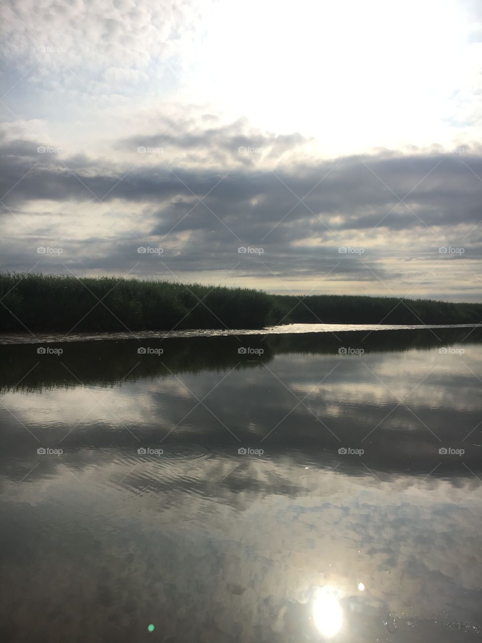 Clouds Reflection