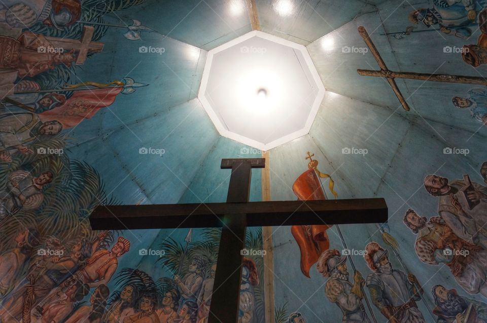 Magellan's Cross. This is one of the historical spot in Cebu City, Philippines.