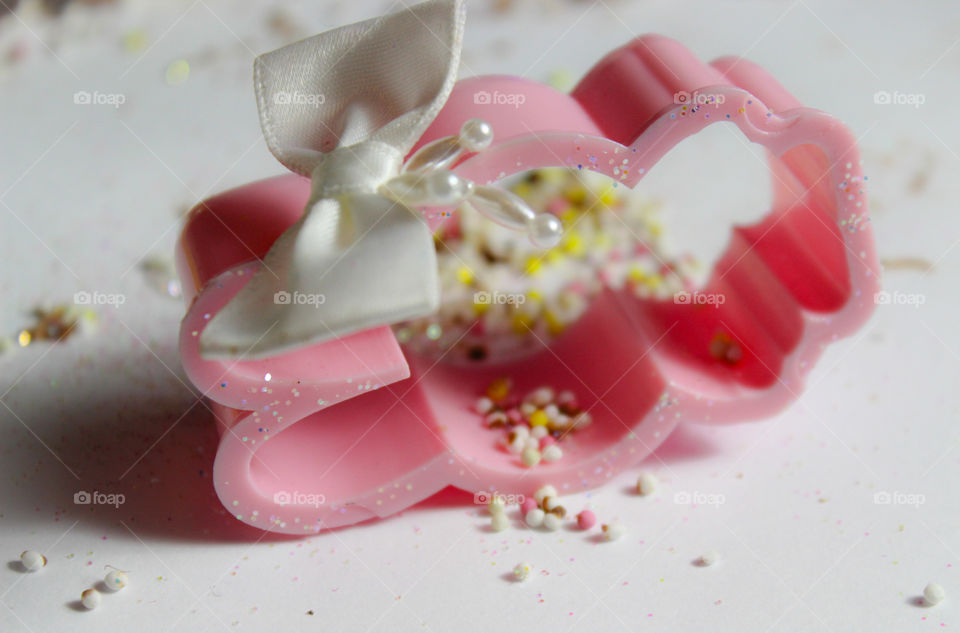 bunny glitter mold