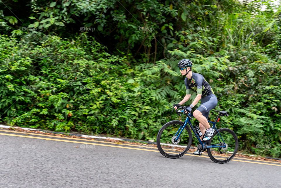 Happy Bicycle Rider