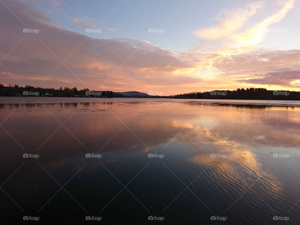 Sunset on the Lake