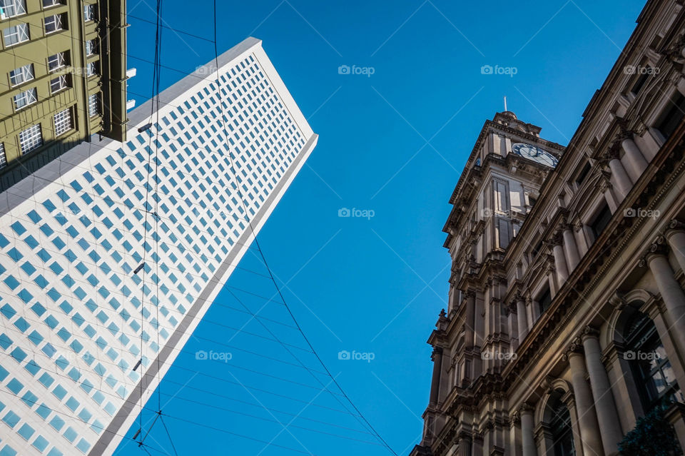 New vs Old in Melbourne, Australia 