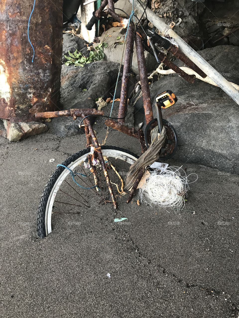 Old bicycle, Bali!