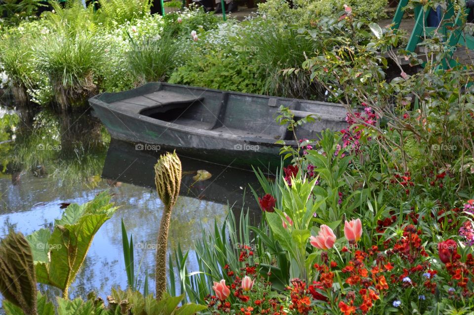 Monet's Rowboat 