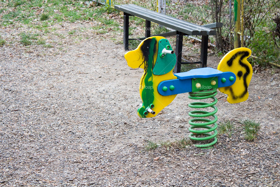 Outside playground