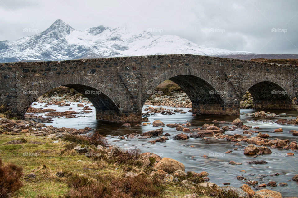 Scottish stone bridge