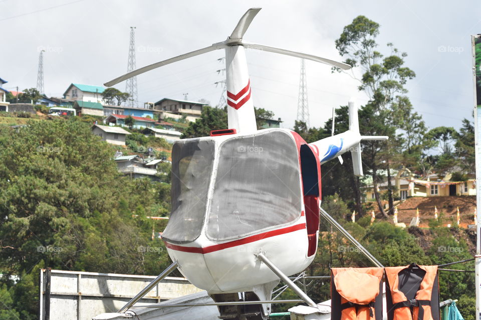 Mini helicopter model