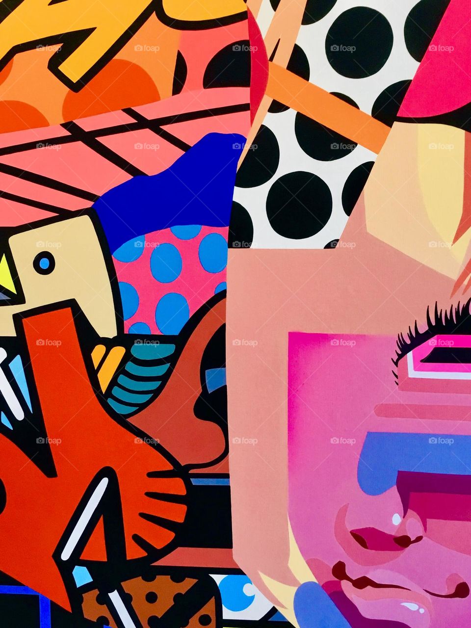 Color Explosion - Vibrant and energetic colors , bright, saturated hues appearing lively and impactful, associated with warmth and colors that seem to pop and draw attention