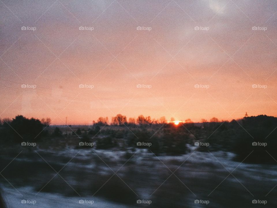 Even the sun sets in paradise