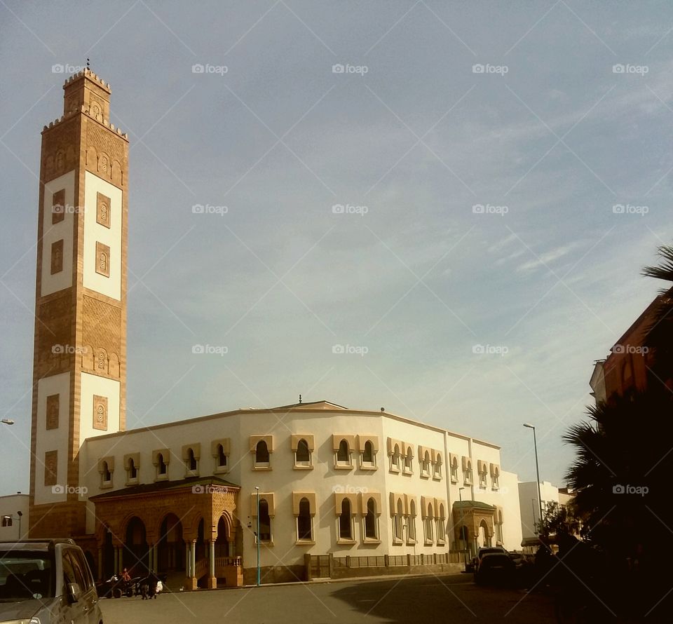 mosque in morocco .. el jadida city