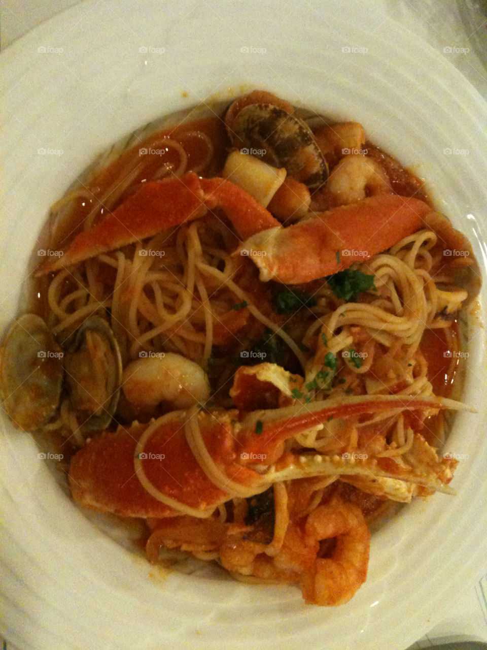 okinawa spaghetti seafood by mark.d.tarrant