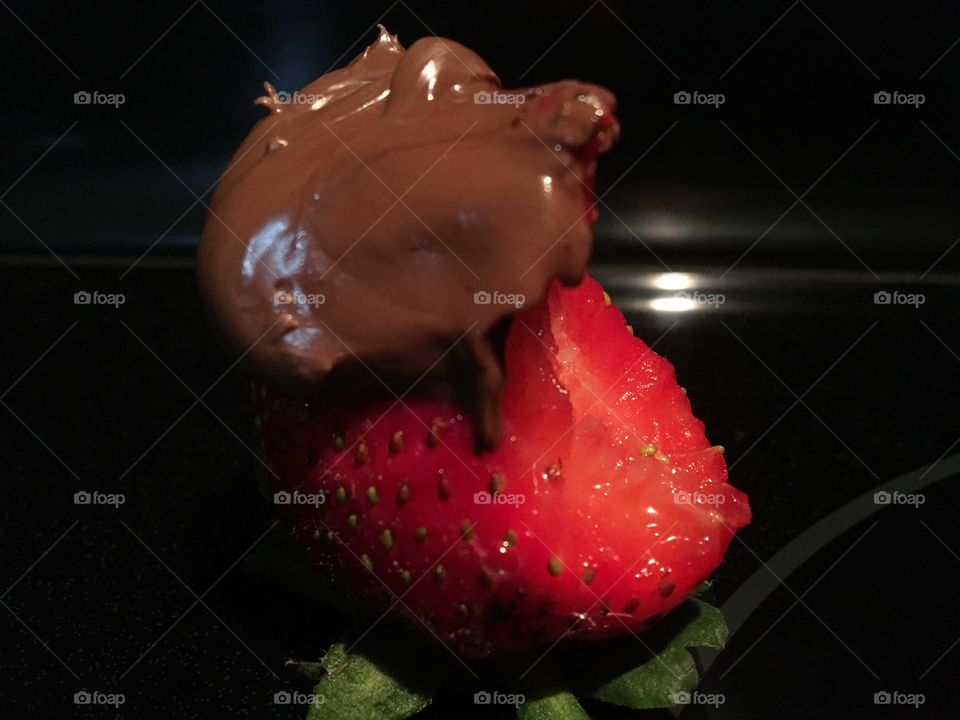 Strawberry nutella