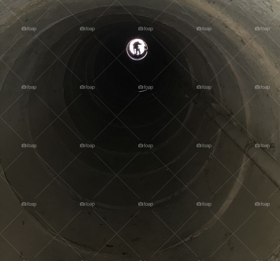 Cycling through a long pipe