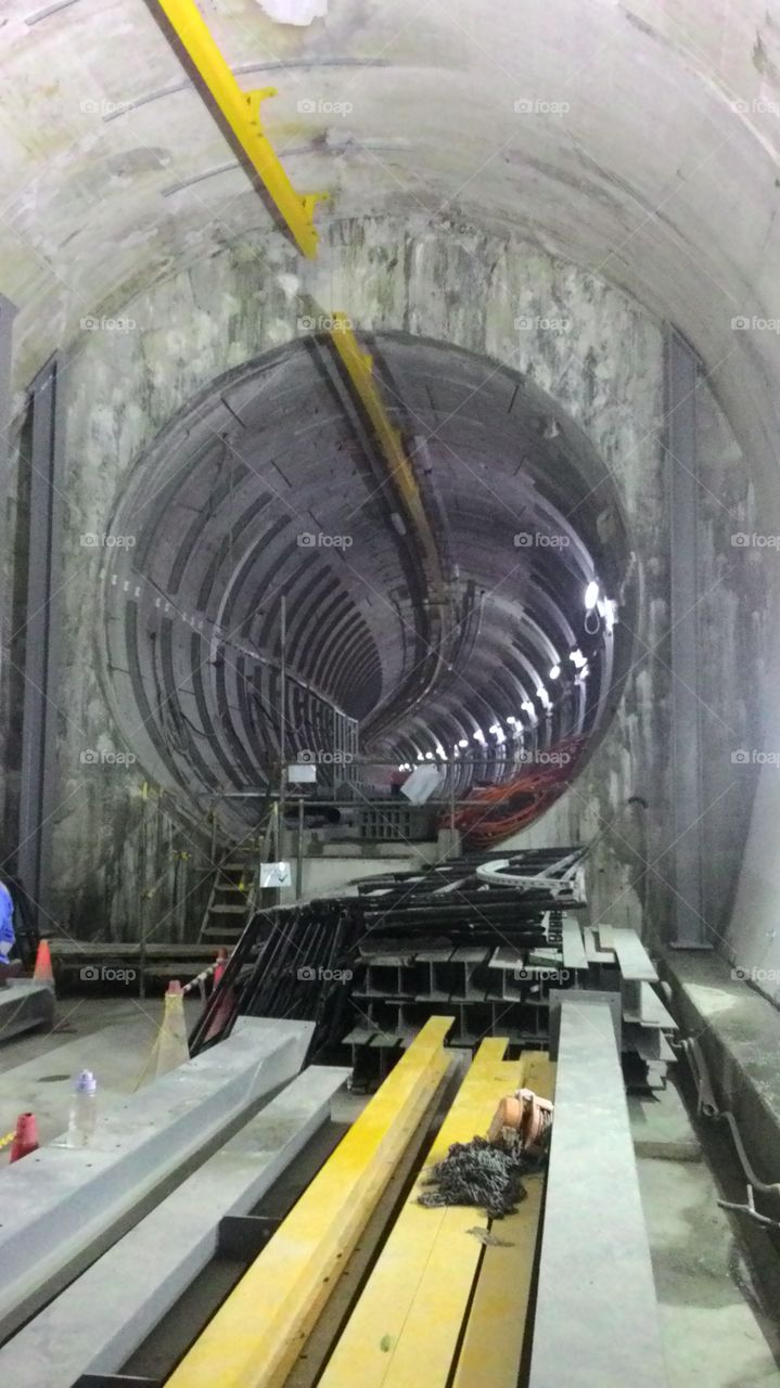 Tunnel Construction Site