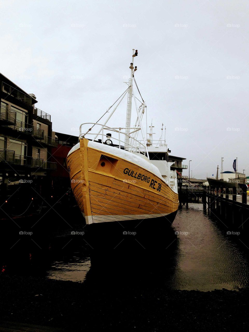 Boat in the harbor