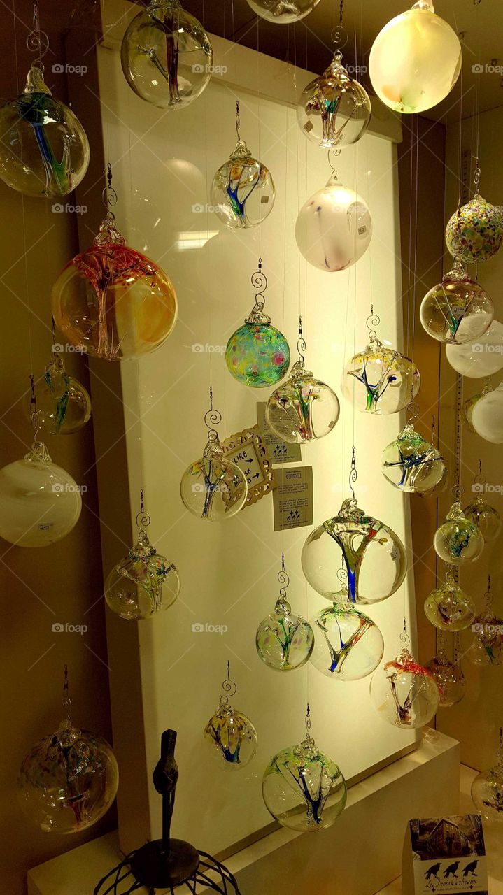 quebec city art blown glass