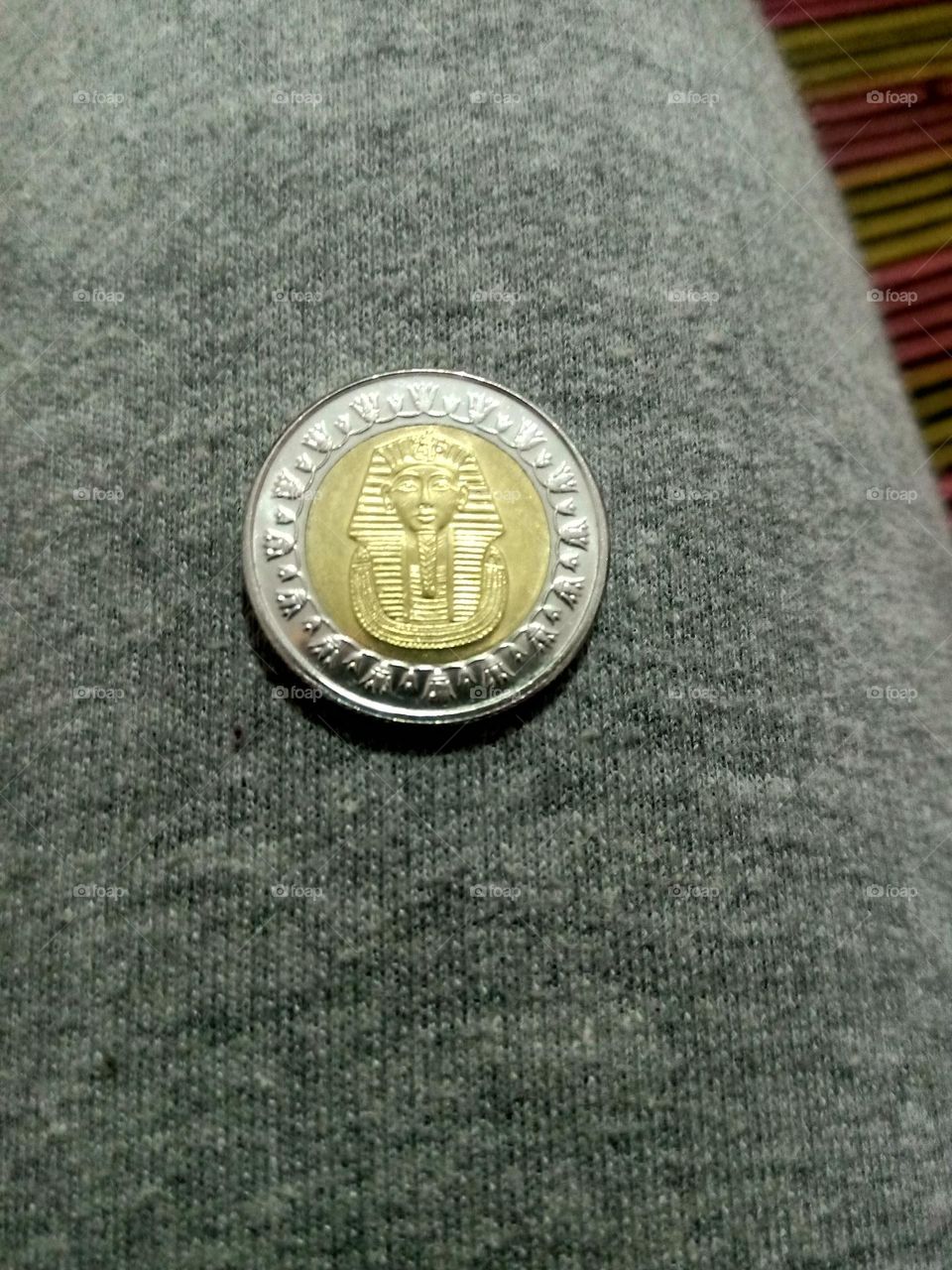 one Egyptian pound
