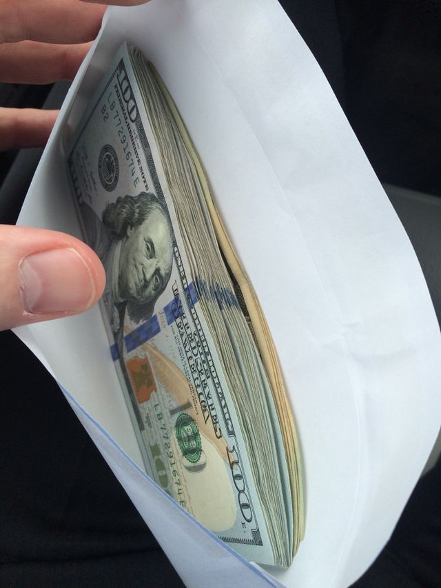 Whole lotta money. Lots of cash