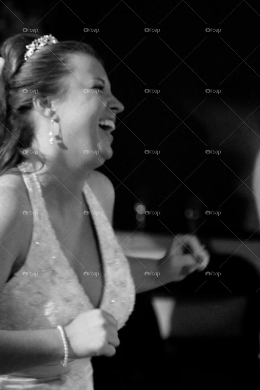 Laughing Bride 