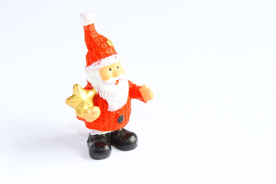 miniature toy santa