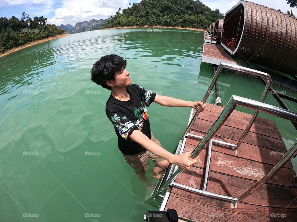 Chiao Lan Dam in Thailand Tourism
