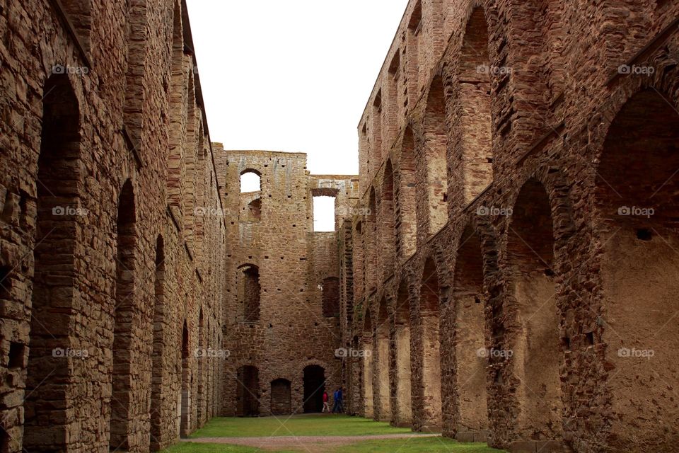 Borgholm castle ruin