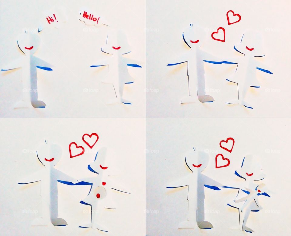 love in 4 steps